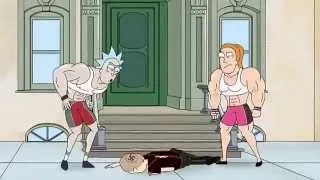 Rick and Summer beat people up (reupload)