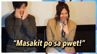 Joshua Garcia at Janella Salvador, natawa sa tanong tungkol sa "pangangabayo"