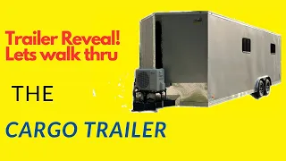 Reveal Party!! Cargo Trailer Conversion