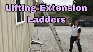 Lifting an Extension Ladder and Safe Climbing Practices- Warsaw, Syracuse, Goshen, Columbia City