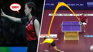 The Luckiest Moments In Table Tennis [HD]