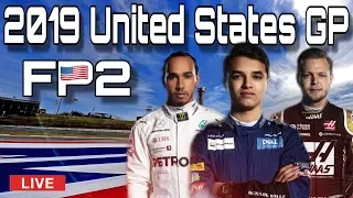 F1 2019 United States GP- FP2 (FromTheGrandStands)