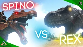 Spinosaurus vs Rex | Ark's Greatest Rivalry
