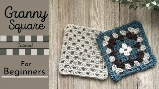 How To Crochet A Granny Square : For Absolute Beginners : Crochet Pattern