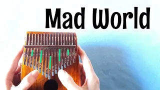 Mad World - Gary Jules (Easy Kalimba Tabs/Tutorial/Play-Along) - Kalimba Cover