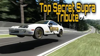 Top Secret Supra 900 bph//Pushing to the limits// Nurburgring Lap record// GT Sport