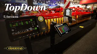 Väderstad TopDown with E-Services: Machine walk-around at Agritechnica 2023