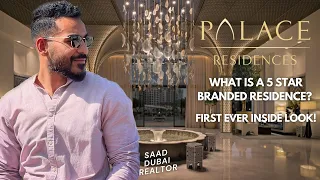 Inside the Palace Residences - First Ever 5 Star Branded Residences in Dubai Hills Estate - 2024