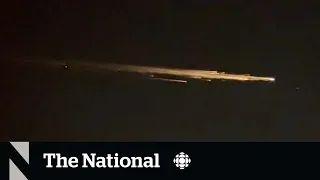#TheMoment a streak of light in the sky puzzled California residents