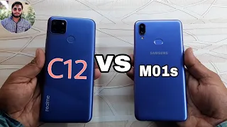 Realme C12 vs Galaxy M01s Speed Test Comparison?