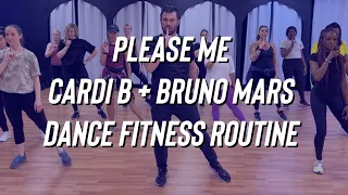 Please Me - Cardi B + Bruno Mars - Turn Up Dance Fitness with Rick