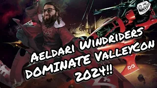 Aeldari Windriders Dominate ValleyCon 2024!!-“Riding the Wind Never Felt So Good…”