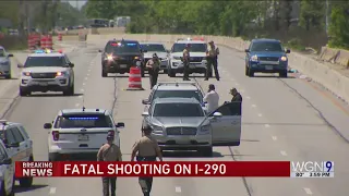 1 dead, 1 hurt after shooting on Eisenhower; inbound lanes closed