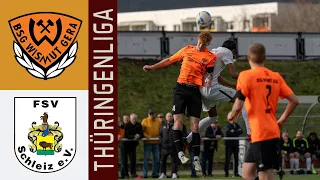 Spitzenspiel in der Thüringenliga | BSG Wismut Gera vs FSV Schleiz