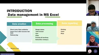 Rakaman Kursus "Data Reporting with Ms Excel"