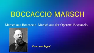 Boccaccio Marsch. Franz von Suppé.  Mira 18 1/2”. Nr-30