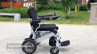 Portable new released 2024 frame in battery design electric wheelchair