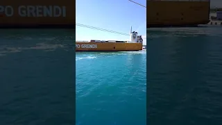 Docking RoRo type Vessel