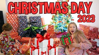 CHRISTMAS DAY VLOG 2023! OPENING PRESENTS!