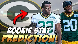 PREDICTING The Packers Rookie Stats for 2024!!!