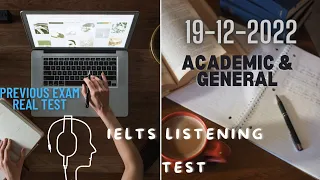 EXAM LISTENING PRACTICE TEST 2022 WITH ANSWERS | 19-12-2022 | #idp #cambridge #ieltslistening #ielts