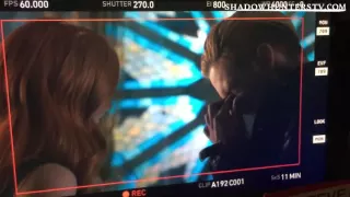 Shadowhunters - Behind the Scene : Clace kiss
