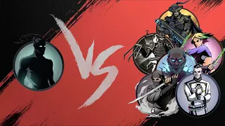 Shadow Fight Shades, Shadow Vs All Bosses Act 1