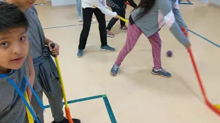 Elementary PE Floor / Street Hockey Stations K-5
