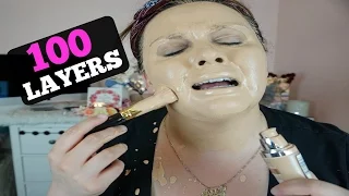 100 Layers of foundation Challenge