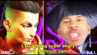 Street Fighter 6 - LTG Low Tier God (A.K.I.) gets super angry vs a P. Jamie | Sep. 30, 2023