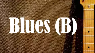 Chicago Blues Backing Track (B)