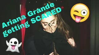 Ariana Grande getting SCARED / Fun Ariana