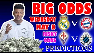 Big Odds Football Prediction Today 08-05-2024 |  Betting tips Today | Europa champions league
