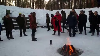 Русский боевой пляс в Екатеринбурге - клятва Светлой Руси