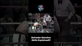 Salvador Sanchez Footwork set up explained!!! #salvadorsanchez #boxing