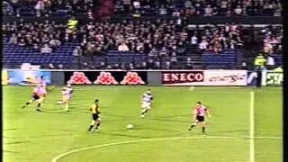 2000 September 28 Feyenoord Holland 3 Dunaferr Hungary 1 UEFA Cup