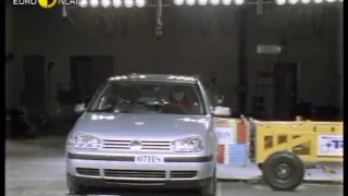 Euro NCAP | VW Golf | 1998 | Crash test