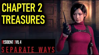 Separate Ways: Chapter 2 Treasure Locations | Resident Evil 4 DLC (RE4 Collectibles)