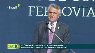 Cerimônia de Assinatura do Contrato de Concessão da Ferrovia Norte-Sul