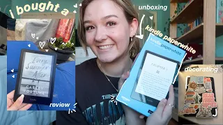 I BOUGHT A KINDLE PAPERWHITE | | UNBOXING, SET-UP, REVIEW, CASE