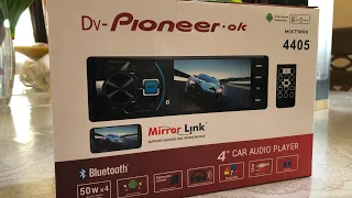 Магнитола Pioneer с экраном 4405