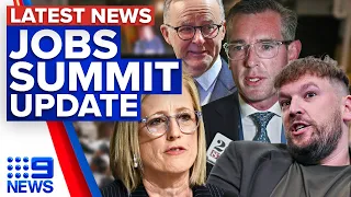 Much hyped Jobs and Skills Summit underway in Canberra | 9 News Australia
