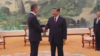 Newsom meets Chinese President Xi Jinping