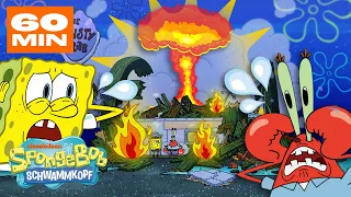 SpongeBobs größte DESASTER in Bikini Bottom 💥 | 2 Stunden-Compilation | SpongeBob Schwammkopf