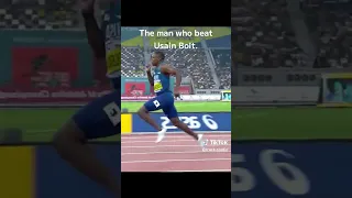 The Man Who Beat Usain Bolt in 100m #usainbolt#jamaica #coleman#usa#athletics #trackandfield#shorts