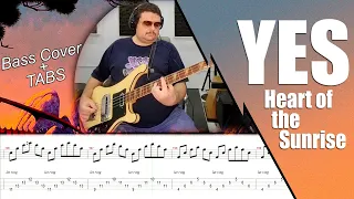 Yes - Heart of the Sunrise (bass cover + tabs and sheet)