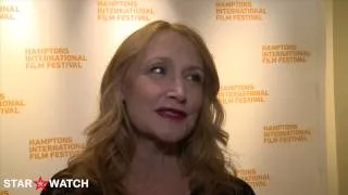 Patricia Clarkson red carpet interview at 2014 Hamptons International Film Festival