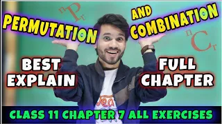 Permutation And Combination Class 11 | CBSE Maths Chapter 7 | Full Chapter/Tricks/Questions/Answers