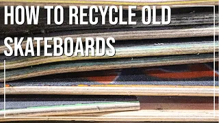 How to Recycle Skateboards for Woodworking