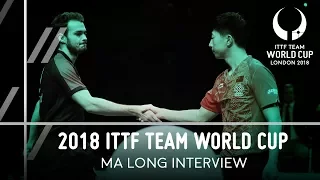 2018 ITTF Team World Cup I Ma Long Interview